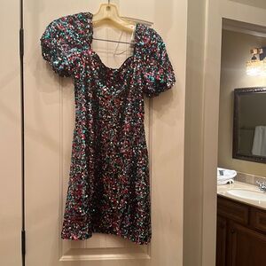 LuLus Sequin Dress